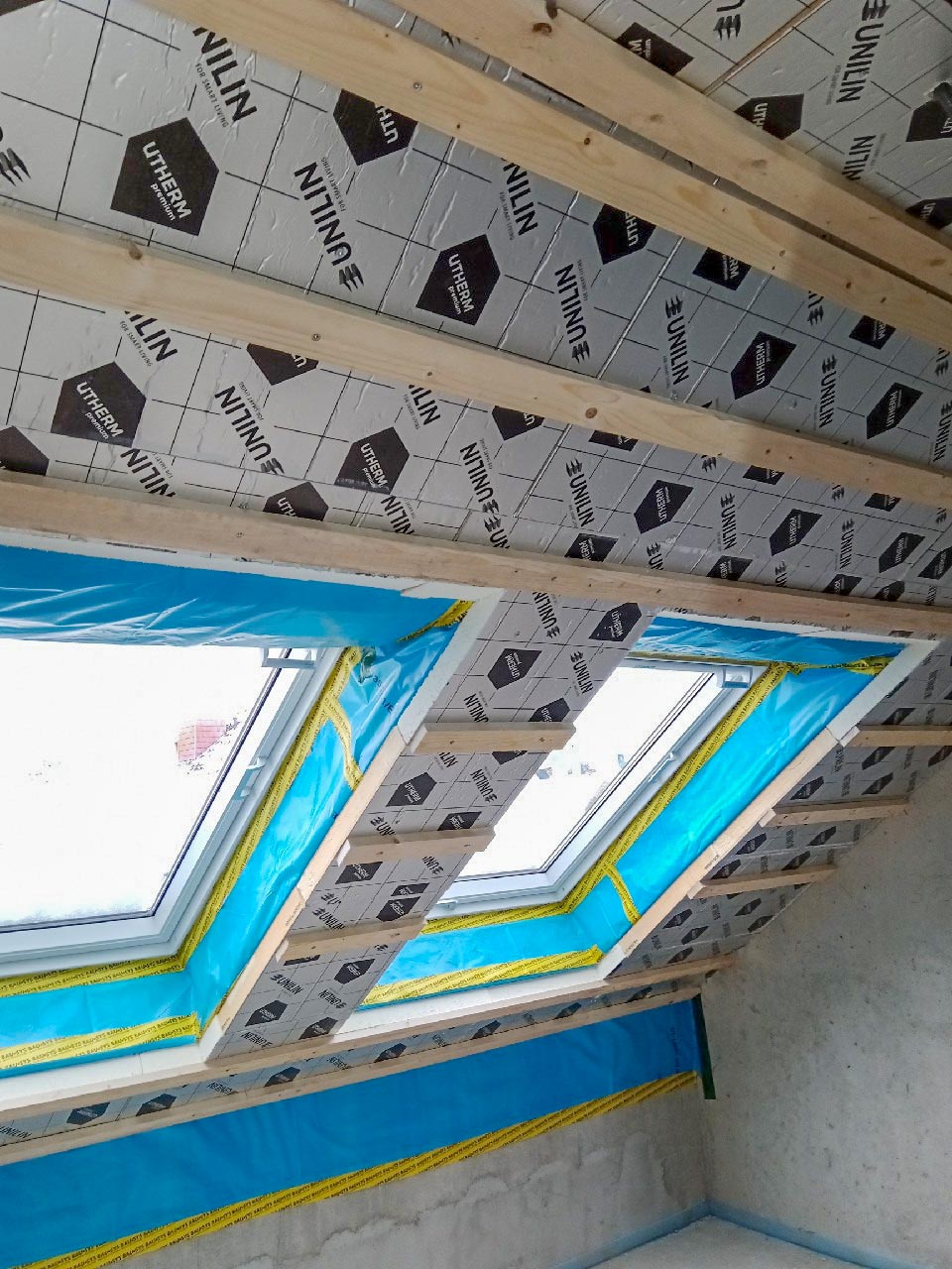 Innendämmung im Neubau eines Mehrfamilienhauses in der Region Celle